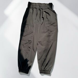 Athleta girls size 7 Black Elastic Waist Pants